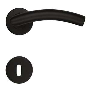 Image produit HDD - B&eacute;quille - GI Shape 19mm - Noir - Rosace + Entr&eacute;e (par paire)