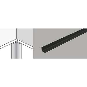 Image produit Dumawall + - Coin Black Alu int&eacute;rieur 12mm - Long: 2600 mm