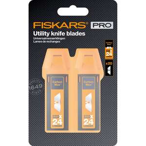 Image produit FISKARS LAME DE RECHANGE CARBONMAX PACK DE 20PC