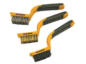 Image produit Roughneck Set de 3 Brosses M&eacute;tal