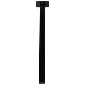 Image produit Pied de Table - Carr&eacute; - Noir - 50 x 50 mm - 720 mm (Haut.)