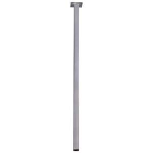 Image produit Pied de Table - Carr&eacute; - Gris clair - 25 x 25 mm - 750 mm (Haut.)