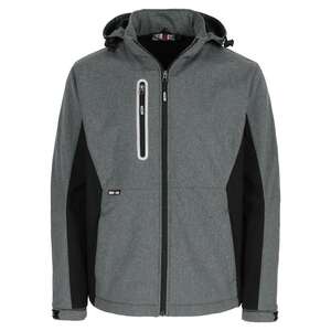 Image produit HEROCK&reg;- Veste Softshell Flexor R&eacute;fl&eacute;chissante - Gris/Noir