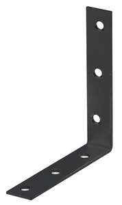 Image produit Equerre sur chant - Equerre de chaise - Noir - 100 x 100 x 19 mm