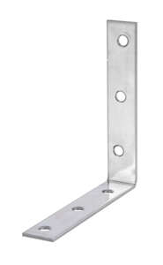 Image produit Equerre sur chant - Equerre de chaise - Inox - 100 x 100 x 19 x 2 mm