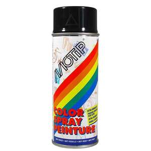Image produit (s) Motip&reg;- Peinture D&eacute;co en Spray - Noir Fonc&eacute; (RAL 9005) - Brillant (400 ml)