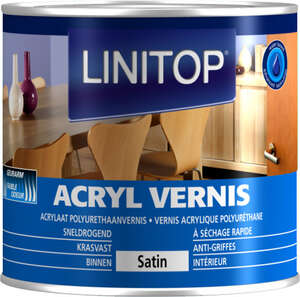 Image produit Linitop&reg; Acryl Vernis - Satin (0,25 L)
