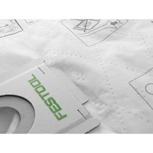 Image produit FESTOOL - Sac filtre Selfclean&nbsp;(pour Aspirateur),&nbsp;SC FIS-CT 36 - (5 pcs)