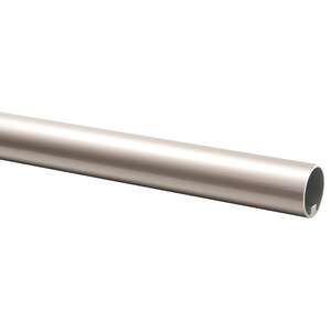 Image produit Rampe d'Escalier - Rond &Oslash; 45 mm - Look Inox Bross&eacute; - 100cm & 270cm