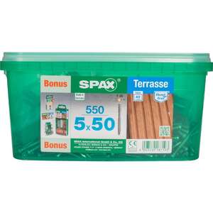 Image produit SPAX&reg;- Vis Terrasse - &Oslash; 5 mm - T&ecirc;te Cylindrique - Inox A2 - T-STAR Plus (T25) - Filetage de Fixation CUT