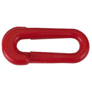Image produit Maillon de Suret&eacute; - PVC Rouge - 6 x 40 mm (4 pi&egrave;ces)