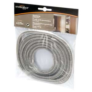 Image produit Storemax - Strip anti-poussi&egrave;res - Gris - 275 cm