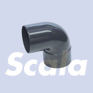 Image produit Scala - Coude Pluvial pour Goutti&egrave;re 80 mm / 87&deg;- Anthracite