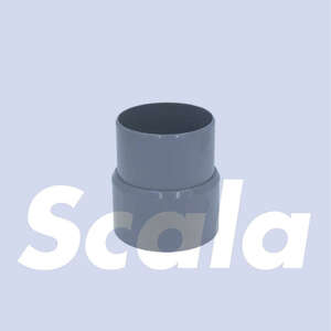 Image produit Scala - Manchon pour Goutti&egrave;re 80 mm - Gris Fonc&eacute;