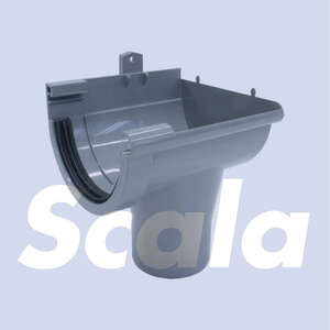 Image produit Scala - Naissance Droite pour Goutti&egrave;re G125 - Gris Fonc&eacute;