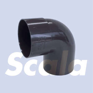 Image produit Scala - Coude Pluvial pour Goutti&egrave;re 80 mm / 87&deg;- Brun
