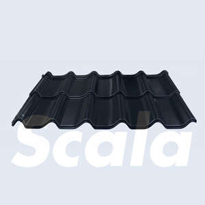 Image produit Scala - Panneau de Tuile m&eacute;talliques - Noir - 76 x 117 cm (0,89 m&sup2;)
