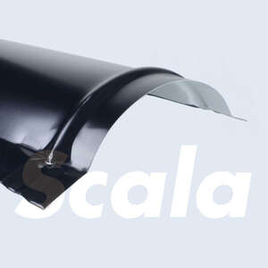 Image produit Scala - Fa&icirc;ti&egrave;re Demi-ronde (Tuile) - Noir - 1 m