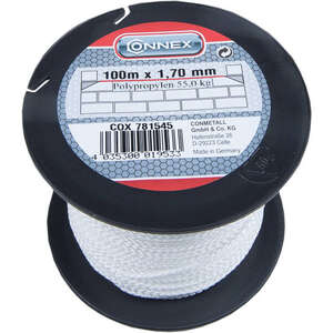 Image produit Cordeau Polypropyl&egrave;ne - Blanc - &Oslash; 1,7 mm - Bobine 100 m