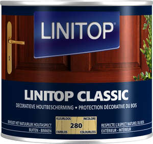 Image produit Linitop&reg; Classic - Protection D&eacute;corative du Bois - (280) Incolore 0,5 L & 1L