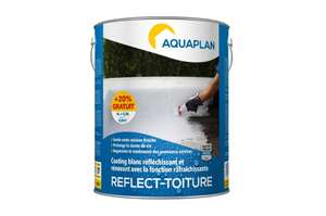 Image produit Aquaplan - Reflect Toiture (Coating blanc r&eacute;fl&eacute;chissant et r&eacute;novant) (4 L + 20%)