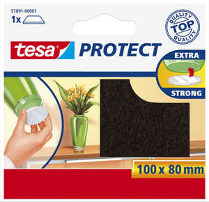 Image produit Tesa&reg;- Feutres Anti-Rayures - Brun - 100 x 80 mm
