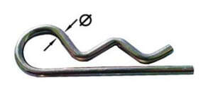 Image produit Goupilles de Tracteur - Galva - 2 &agrave; 6 mm (2 pi&egrave;ces)