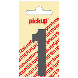 Image produit CHIFFRE ADHESIF NOBEL GRIS 1 60mm