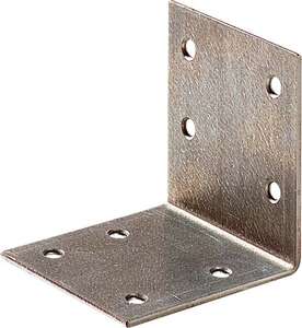 Image produit Equerre d'assemblage - Multi trous - Zingu&eacute; - 30 x 30 x 30 x 1,5 mm