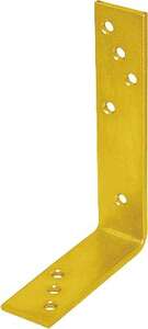 Image produit Equerre d'assemblage - Multi trous - Zingu&eacute; - 180 x 120 x 40 x 5 mm