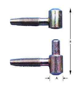 Image produit Fiche &agrave; percer (type Anuba) - Filet Bois - T&ecirc;te plate - Nickl&eacute;e