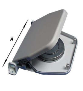 Image produit Enrouleur de volet roulant - Pour sangle 15 mm de maxi 5 m - Boitier synth&eacute;tique ouvrant & orientable