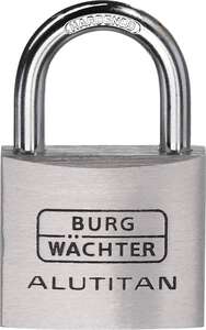 Image produit BURGWACHTER - Cadenas &agrave; cl&eacute;s - 770 - Alu Titan - Plusieurs formats