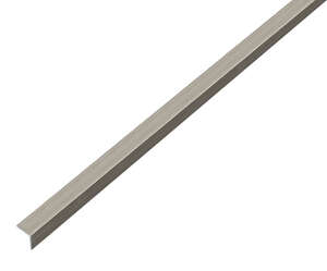 Image produit Corni&egrave;re adh&eacute;sive alu type inox fonc&eacute;10x10x1/1m