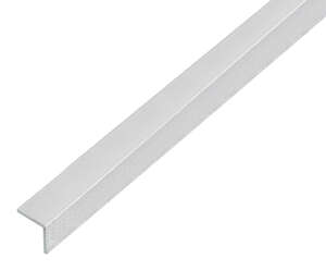 Image produit Corni&egrave;re adh&eacute;sive alu martel&eacute; argent 15x15x1/1m