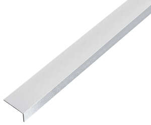 Image produit Corni&egrave;re adh&eacute;sive alu martel&eacute; argent 20x10x1/1m