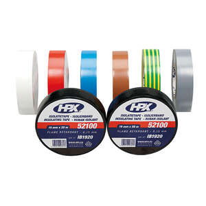 Image produit HPX&reg;- Ruban isolant PVC VDE - Bleu - 19 mm x 20 m