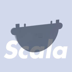 Image produit Scala - Fond Universel pour Goutti&egrave;re G125 - Gris Fonc&eacute;