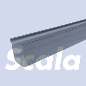 Image produit Scala - Goutti&egrave;re C140 Coex - Gris Fonc&eacute; - 2 m