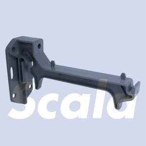 Image produit Scala - Support Invisible pour Goutti&egrave;re C140 Coex - Gris Fonc&eacute;