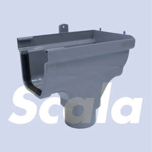 Image produit Scala - Naissance Droite pour Goutti&egrave;re C140 Coex - Gris Fonc&eacute;
