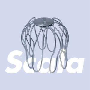 Image produit Scala - Crapaudine, Arr&ecirc;t de feuille en Zinc - &Oslash; 80 mm