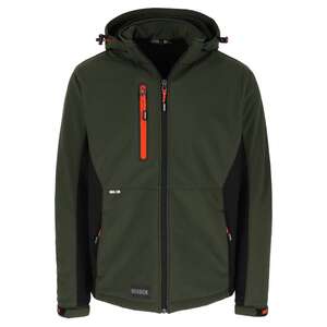 Image produit HEROCK&reg;- Veste Softshell Trystan - Kaki Fonc&eacute;/Noir