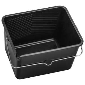Image produit CIRET - Seau &agrave; Peinture - Plastique - Noir - Echelle gradu&eacute;e - Surface de Raclage - 8 L