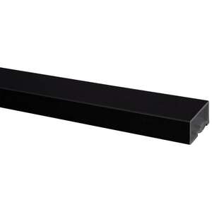 Image produit Rampe d'Escalier - Rectangle 50 x 25 mm - Noir Mat - 100 cm & 270 cm