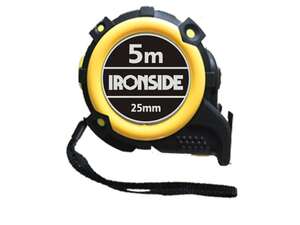 Image produit IRONSIDE&reg;- M&egrave;tre Roulant - ABS - Magn&eacute;tique - 25 mm x 5 m&egrave;tres