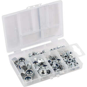 Image produit Contre-Ecrous (Assortiment 120 Pi&egrave;ces)
