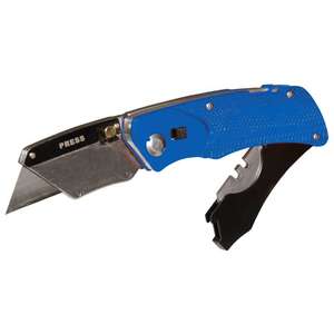Image produit SEMIN - Couteau Cutter Trap&egrave;ze Pliable