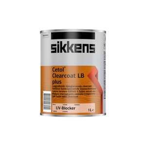 Image produit Sikkens Cetol&reg; Clearcoat LB plus - Incolore 1 & 2.5 L
