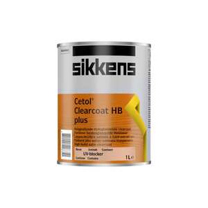 Image produit Sikkens Cetol&reg; Clearcoat HB plus - Incolore Satin (1 L)(s)